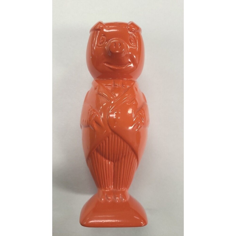 Pig Bank Orange Coin Banker Suit Tux Reproduction Piggy Bank Vintage Insiprired